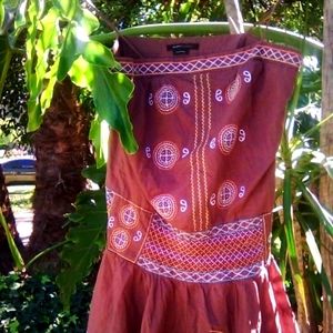 BCBG Dress Tan Size 8